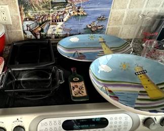 Lighthouse Serving Platters