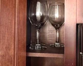 Wine and Cordial glasses