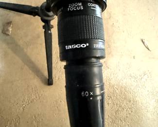 Tasco spotting scope