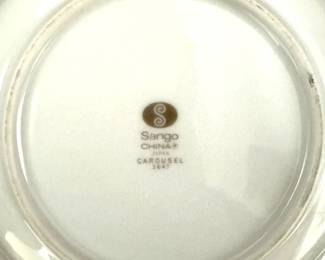 Sango Carousel 3674 China Set 12Pc Setting