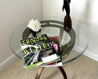 Art Deco Gold Side Tables