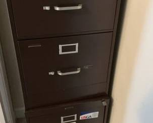 2 File Cabinets 