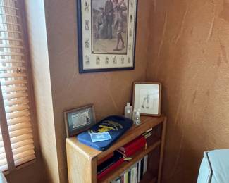 Books and bookshelves 