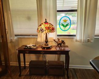 Tiffany style lamp