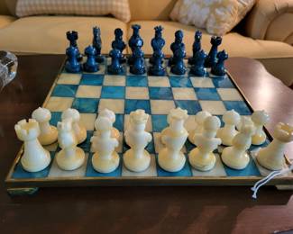 Alabaster hand carved in Italy