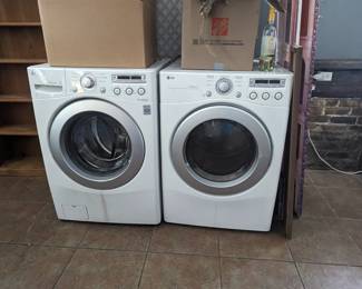 LG washer and Dryer (Must pick up from DOWNTOWN LOCATION) $400 for the pair. 

Washer works perfectly, Dryer needs repair- REPAIR NEEDED IS UNKNOWN 