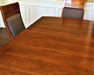 The table has two leaves!