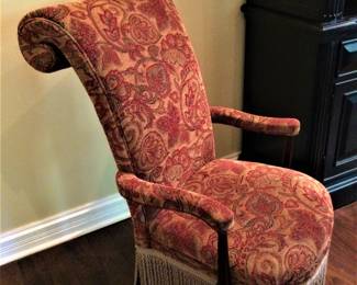 Fringed Arm Chair
