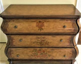 3 Drawer Painted Bombay Chest