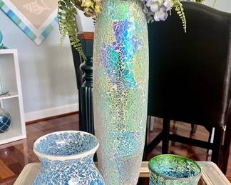 Crackle Vases