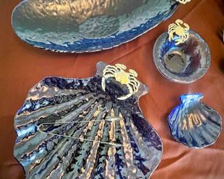 Iridescent Serving Dishes