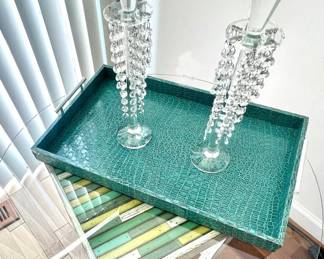 Crystal Candlesticks