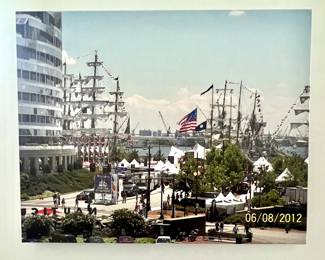 Parade of Sails on Canvas