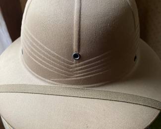 Vintage US WW2 PITH Helmet Dated 1944