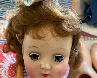 Vintage Ideal Composition Doll, Needs Re Stringing
