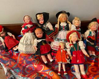 Vintage Travel Dolls