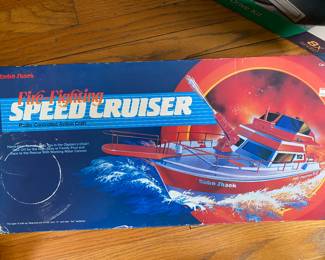 Radio Shack RC Fire Fighting Speed Cruiser with Box