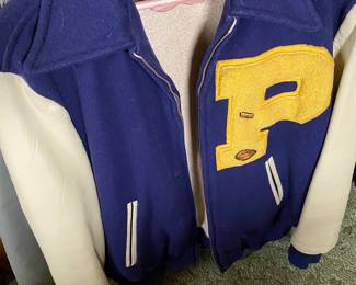 Vintage Wool Leather Jacket