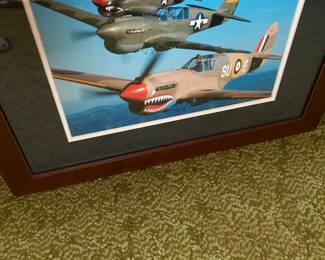 Military Photo's Framed