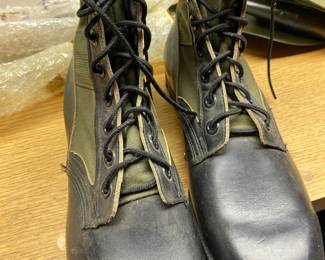 Vintage Army Boots