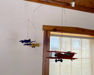 Replica 1920's Model Military Planes/Mobile