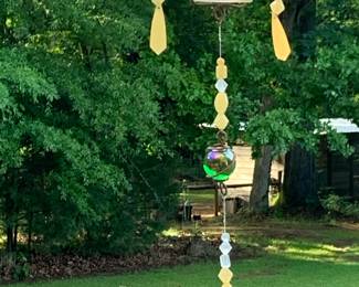 Hanging yard art