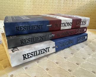 Books - Resilient Nations, Warriors & Leaders by Major Gen Bob Dees / All Autographed