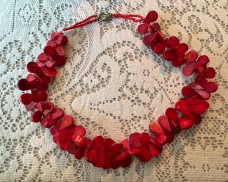 Red Coral Necklace