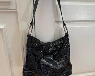 Women's Brighton Patent Leather Handbag