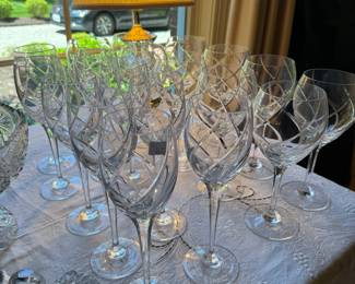 Collection of Crystal Glasses