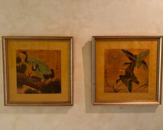 Framed Woodblock Prints