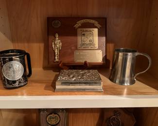 Collection of Armed Services Awards & Plaques