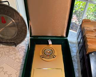 Award from Saudia Arabian National Guard