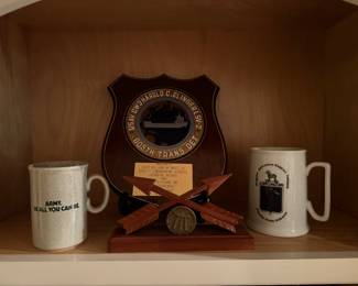 Collection of Armed Services Awards & Plaques