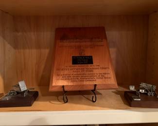 Collection of Armed Services Awards & Plaques