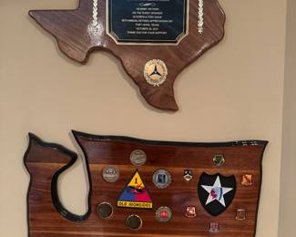 Fort Hood Appreciation Day Plaque & Operation Homeward Bound Plaque Awarded to Major General William M. Matz