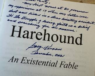 Book - Harehound by Gary M. Koeppel / Autographed