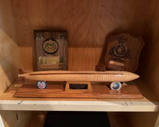 Collection of Armed Services Awards & Plaques