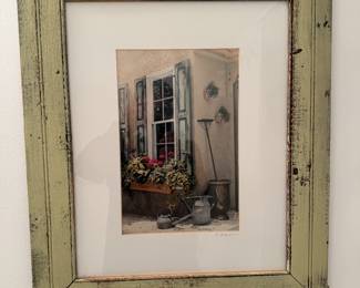 Framed Original Photograph Signed C. Atria 