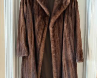 Women's Mink Overcoat