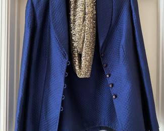 Women's Carlisle Royal Blue Blazer Size 12