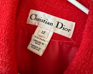 Women's Vintage Christian Dior Blazer Size 12
