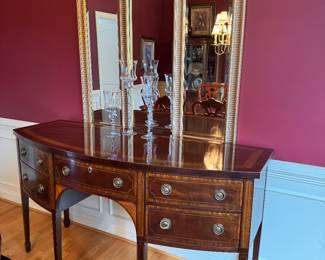 Baker Charleston Collection 5 Drawer Sideboard (26"D x 67-1/2"W x 38"H)