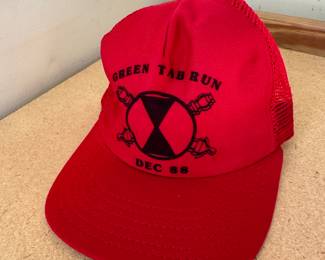 Green Tab Run Dec 88 Snapback Dad Hat