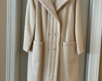 Women's Vintage Mohair Trench Coat
