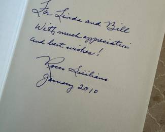 Book - Walking on Sand by Rocco C. Siciliano / Autographed