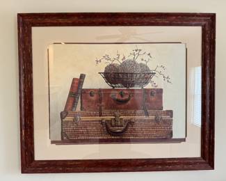 Framed Print "Well Travelled" by Arnie Fisk 