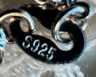 Sterling Silver Necklace with Pendant