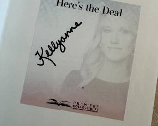 Book - Here's the Deal by Kellyanne Conway / Autographed