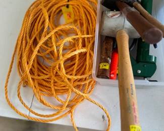 Rope and Hand tools